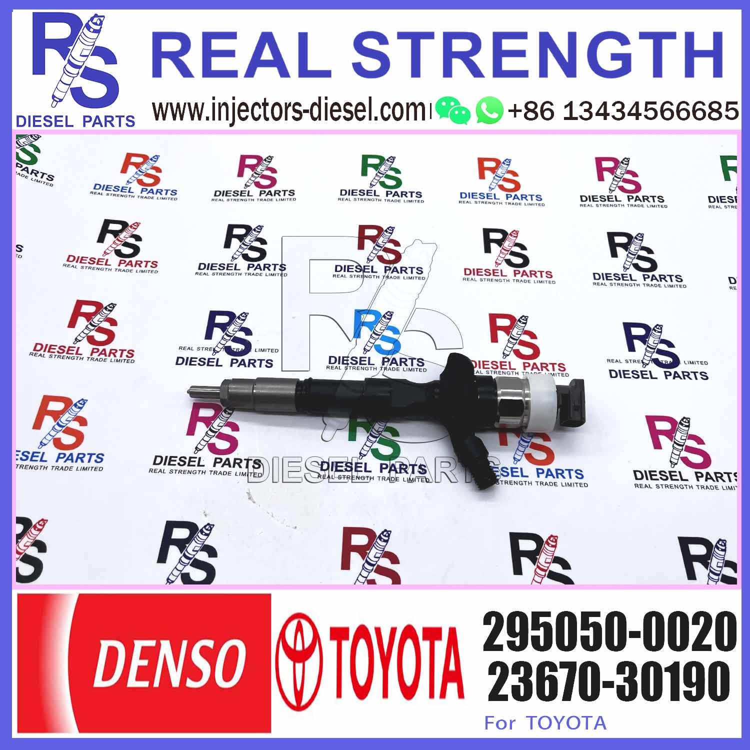 Diesel Common Rail Fuel Injector 03670-30190 295050-0020