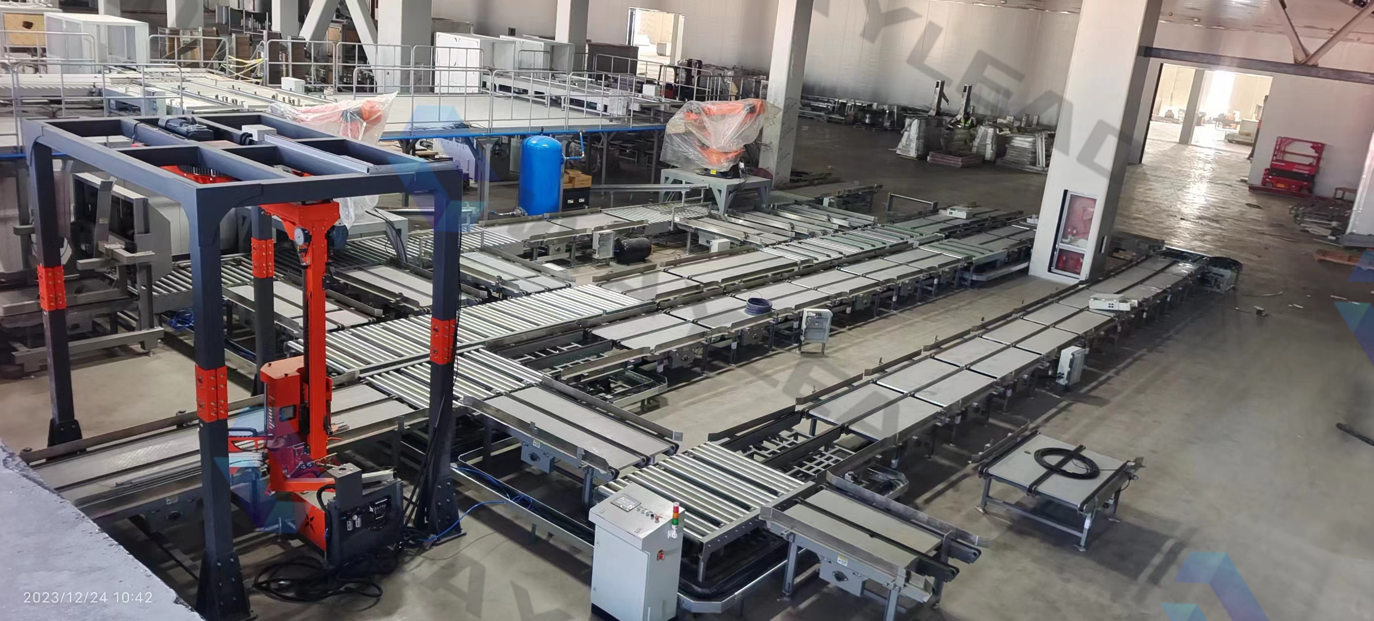 Baking Automatic Packaging Line Bread Food Packaging Line 220V 50Hz / 60Hz