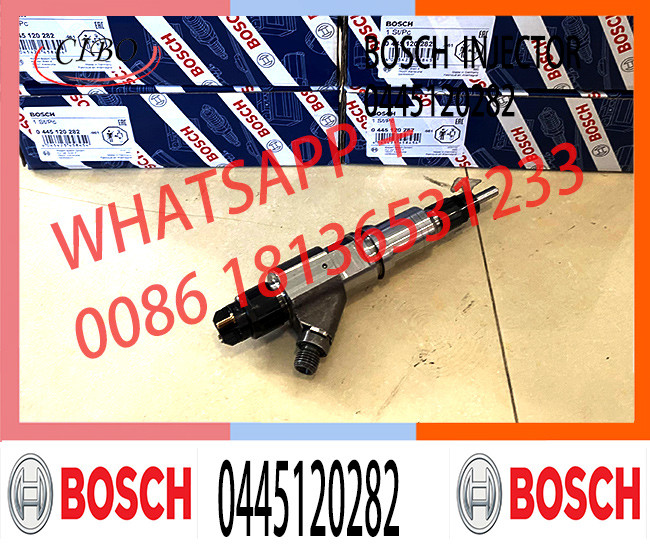 Genuine Common Rail Fuel Injector 0445120092 0445120282 For FIAT 504194432