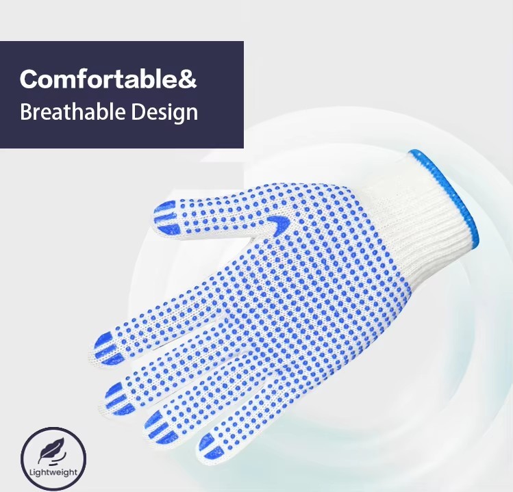 Glued Labor Protection Gloves Are Comfortable And Slip Resistant, With Complete Specifications, Soft And Breathable