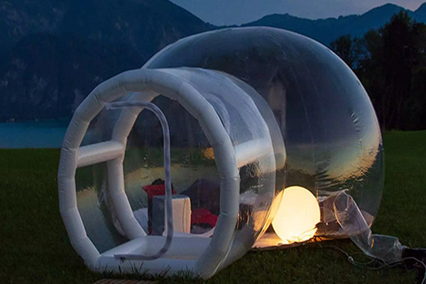 Inflatable Glamping Dome Bubble Tent Outdoor Transparent Hotels House For Hire