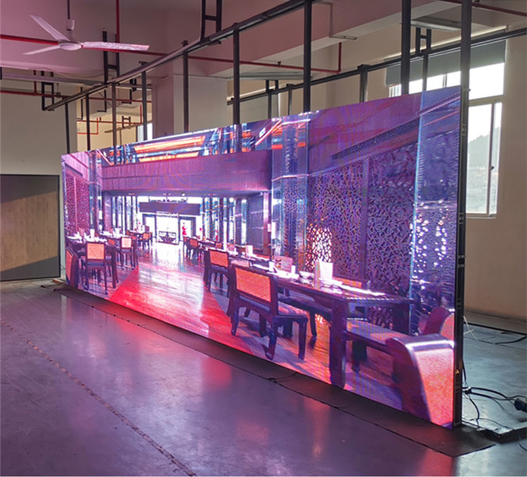 Excellent Visual Effect P4.81 Rental LED Video Wall