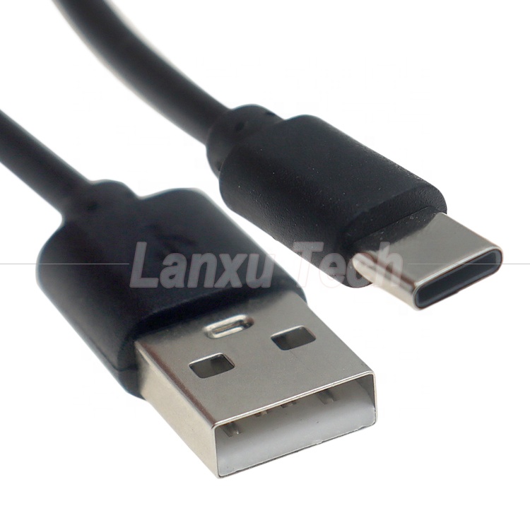 High Quality Fast Charging 2A 1m 2m 3m 5m USB 2.0 A to Type C Extension Data Charger Cable for Mobile Phone Tablet