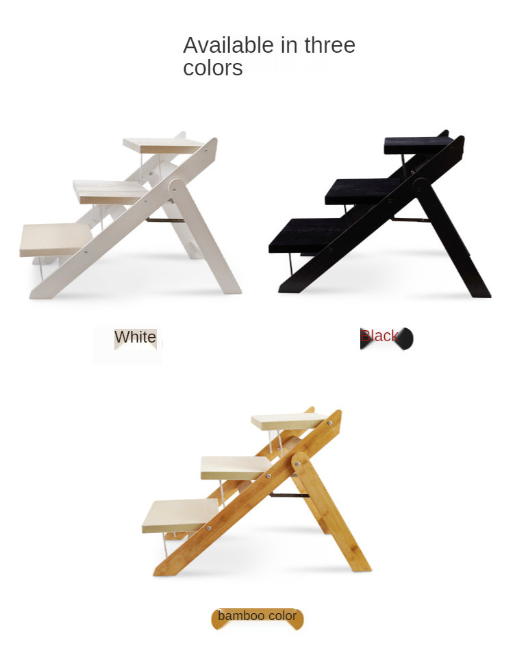 43cm Dog Car Steps Ramp 52cm Lightweight Folding Dog Steps