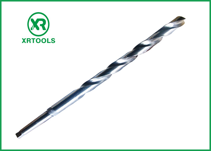 White Finish Morse Taper Drill Bits , Extra Long Tapered Drill Bits For Metal