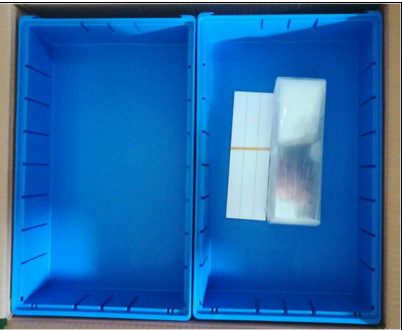 Customized Color PP Stack Bin Storage Solid Box with Partition Heavy Duty and Durable