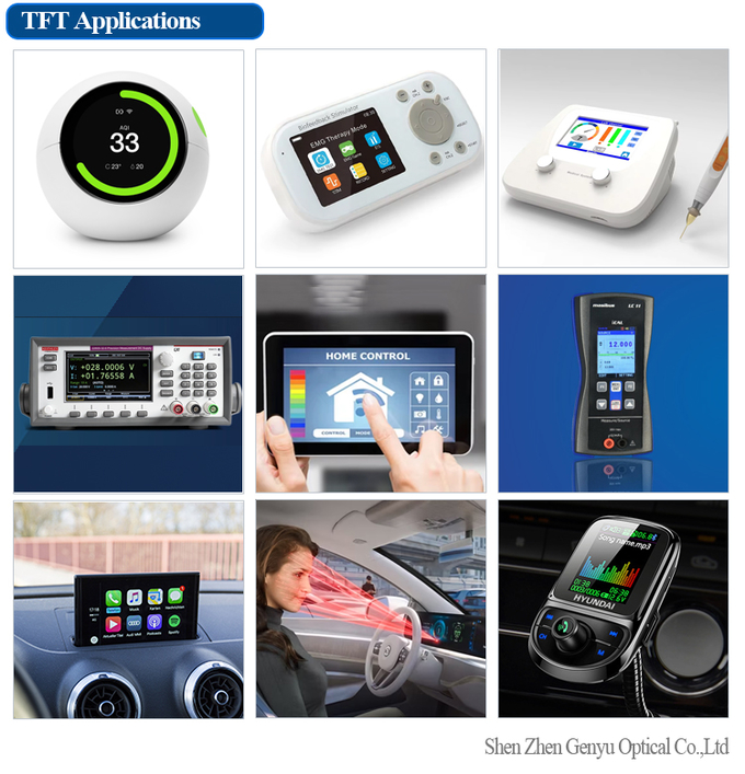 2.4 inch Full Color TFT LCD Screen Display 240x320 dots 24pin FPC with 16-bit parallel interface 2