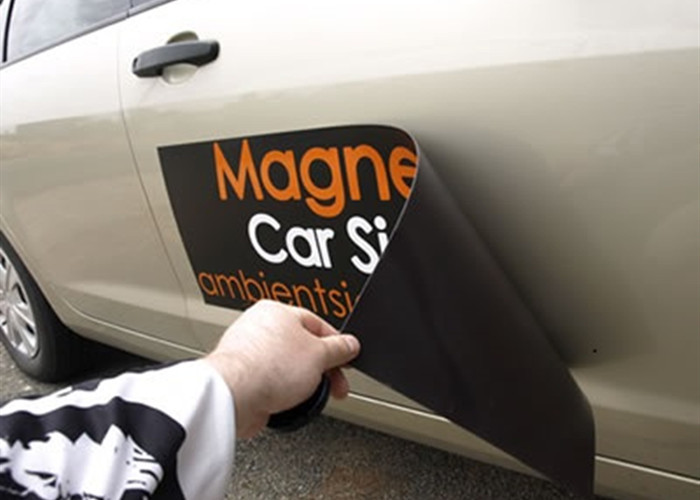 Custom Magnetic Car Signs Magnetic Auto Truck Signs Flexible Car Magnetic Sign for OEM