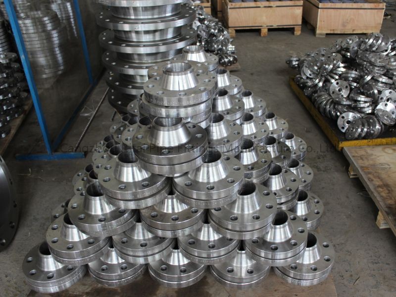 Pipe Flange Weld Neck Slip On Bs4504 Din2633 Raised Face Flange St37.2 Forged