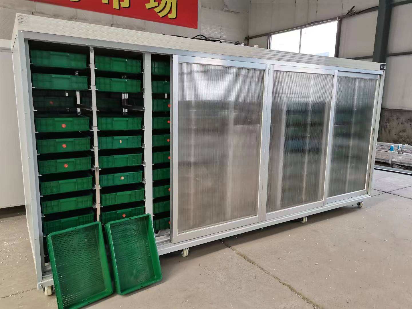 Automatic Hydroponic Fodder Machine For Dairy Livestock / Barley Sprout Machine