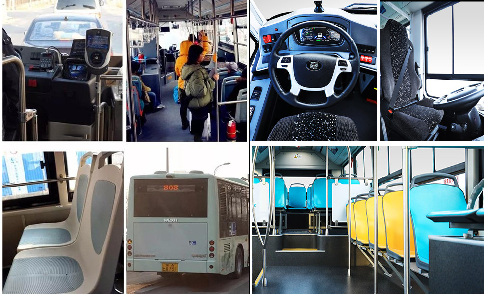 Efficient Operation 10 meter pure electric Bus TEG6105BEV Range up to 660 km
