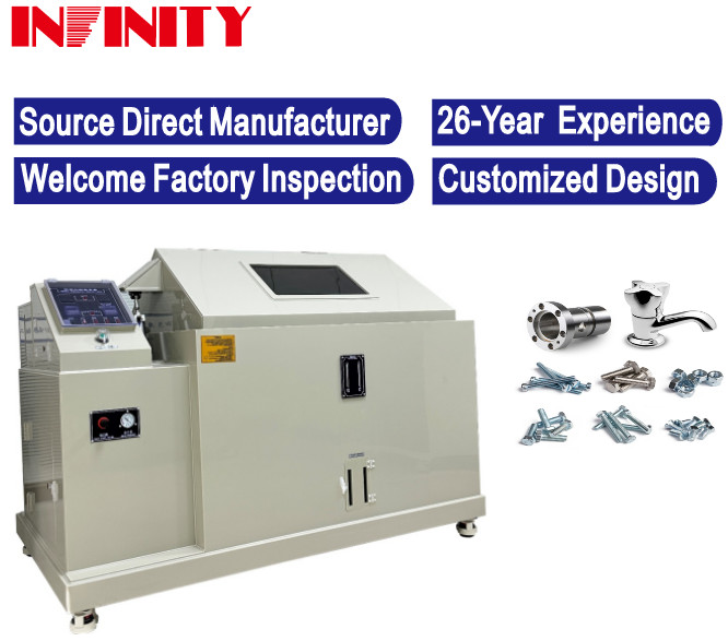 15mm Surround Reinforcement Salt Spray Corrosion Test Chamber for High Humidity Range