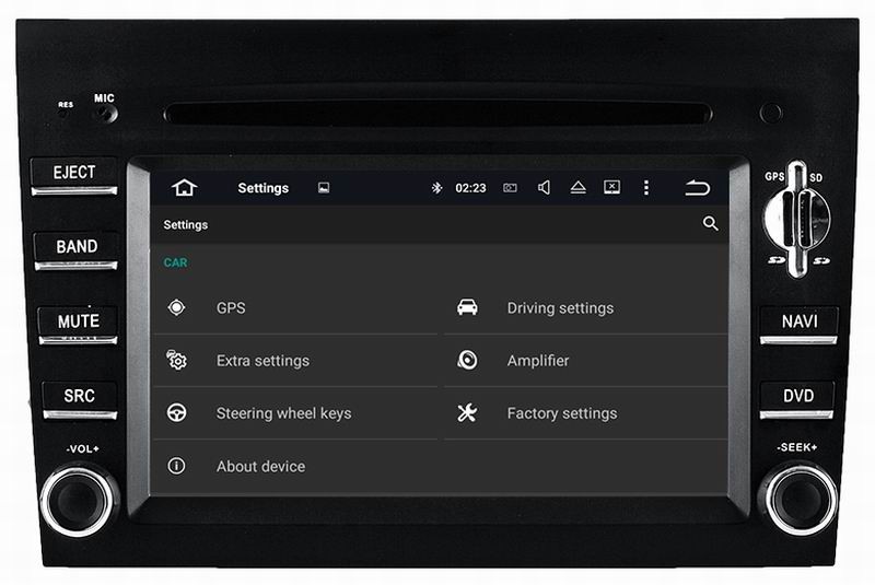 Ouchuangbo car dvd navi android 5.1 for Porsche BOXTER CAYMAN 911 with capacitance touch screen HD 1080 wifi
