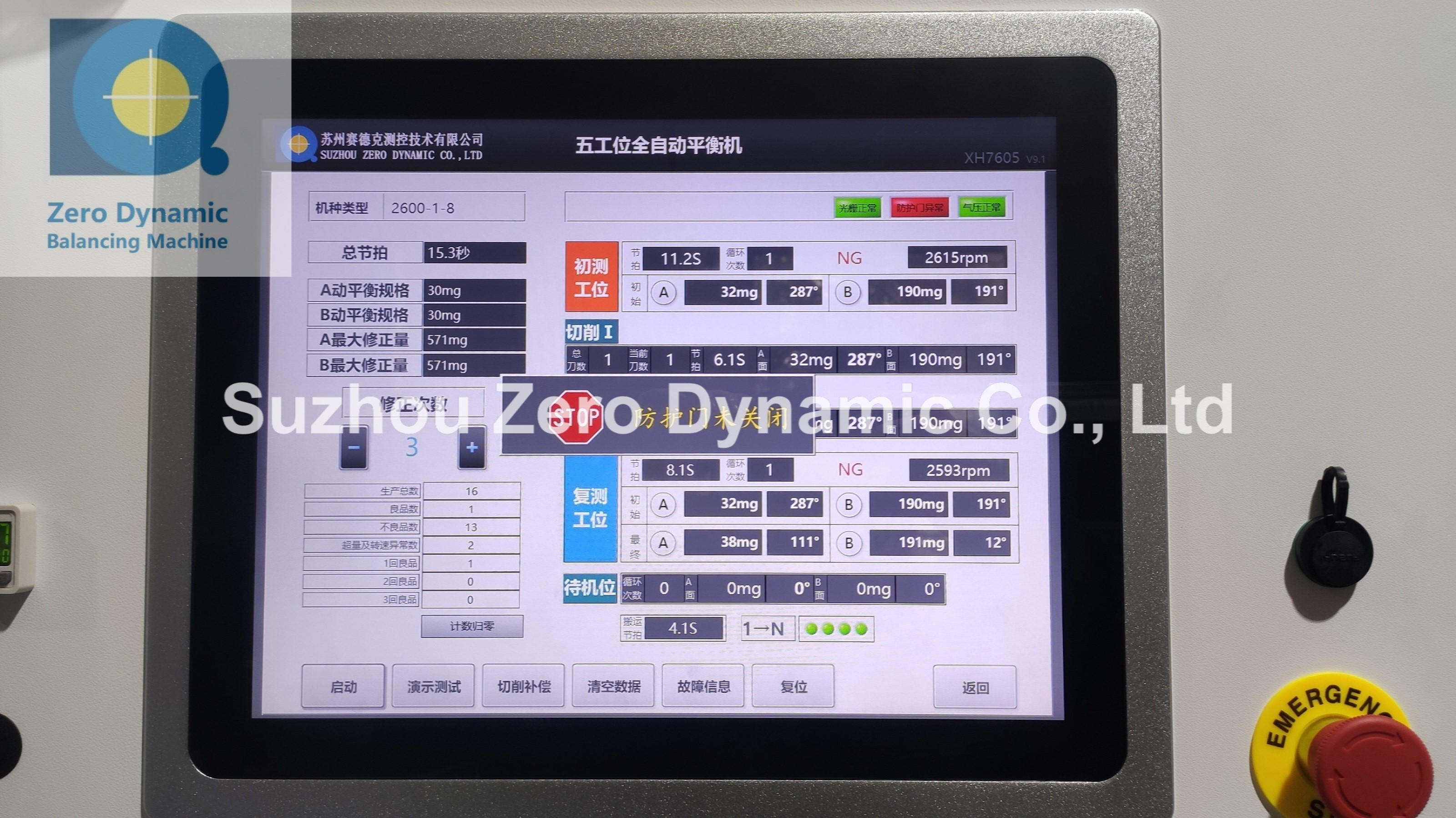 Five Station Universal Motor Rotor Automatic Balancing Machine