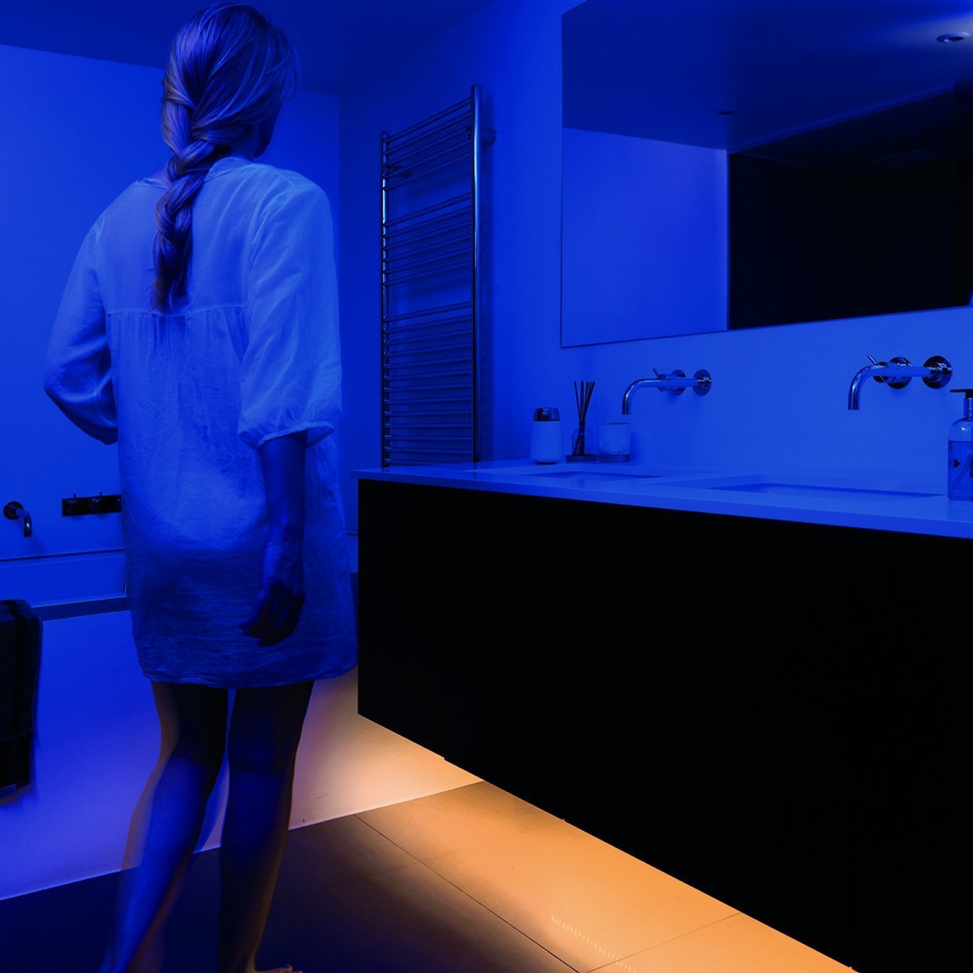 Under Bed 20-22LM 4.8W/M Plug In Motion Sensor Light Brightness Adjustable