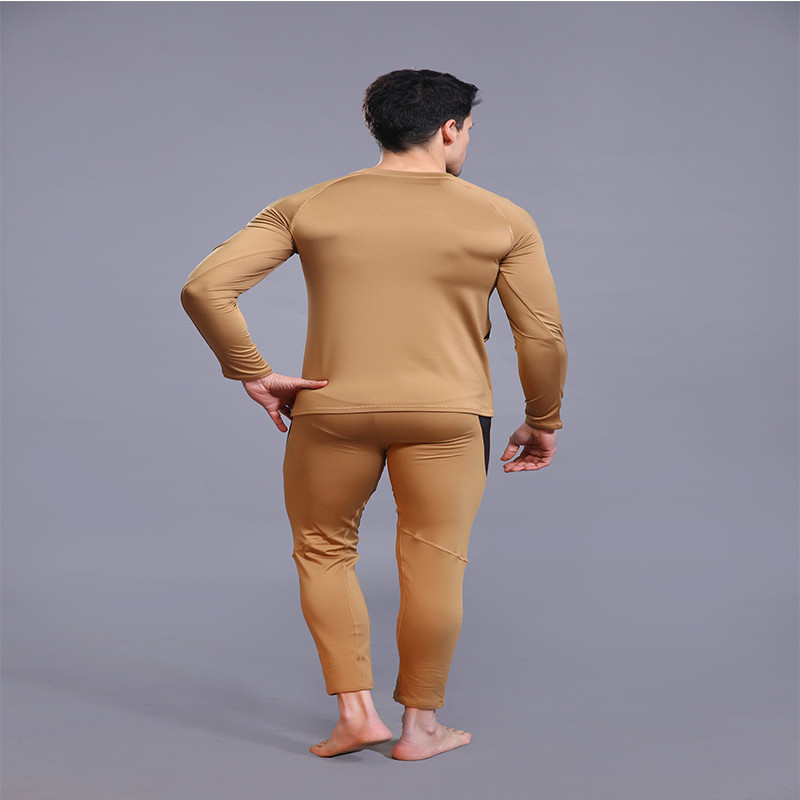 Soft Fleece Fitness Set For Cycling Cold Weather Underwear Set
