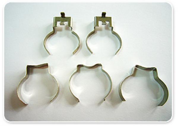 Stamping Clamps Pipe Fitting Components , OEM Stamping Metal Welding Parts