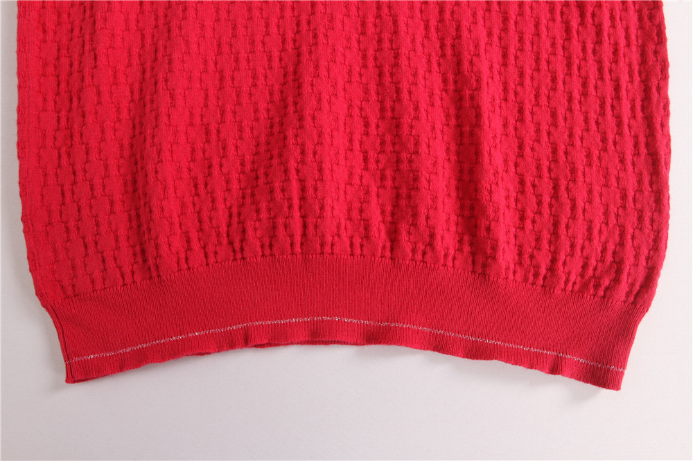 18% Polyamide Ladies Loose Knitted Sweater Pullover Long 46/48