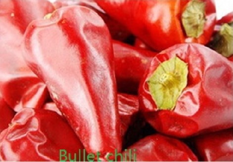 Stemless Red Bullet Chilli Dehydrated 25000SHU Dried Spicy Peppers