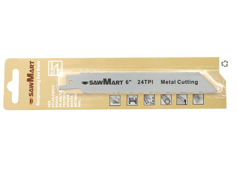 Reciprocating saw blade WB614A 150mm 14T 24T for metal materials flexible cutting