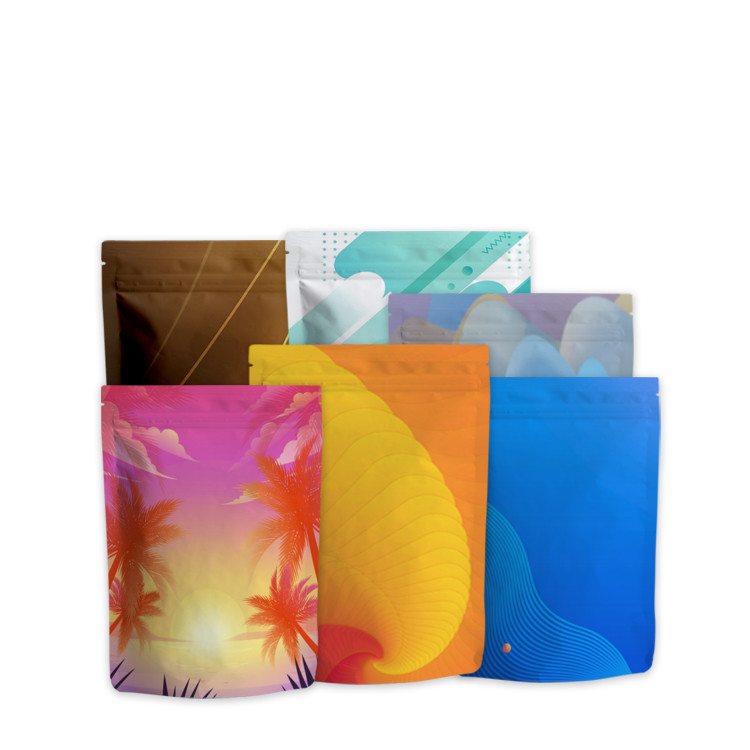 Cali 420 Packaging Child Proof Zipper Bags 3.5G 7G 14G 1Oz For Food Storage