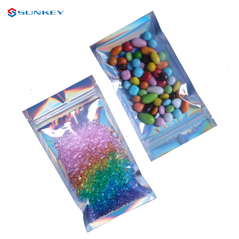 Sterile Waterproof Smell Proof Packaging Bags Clear Lock Candy Stand Up Food Pouches
