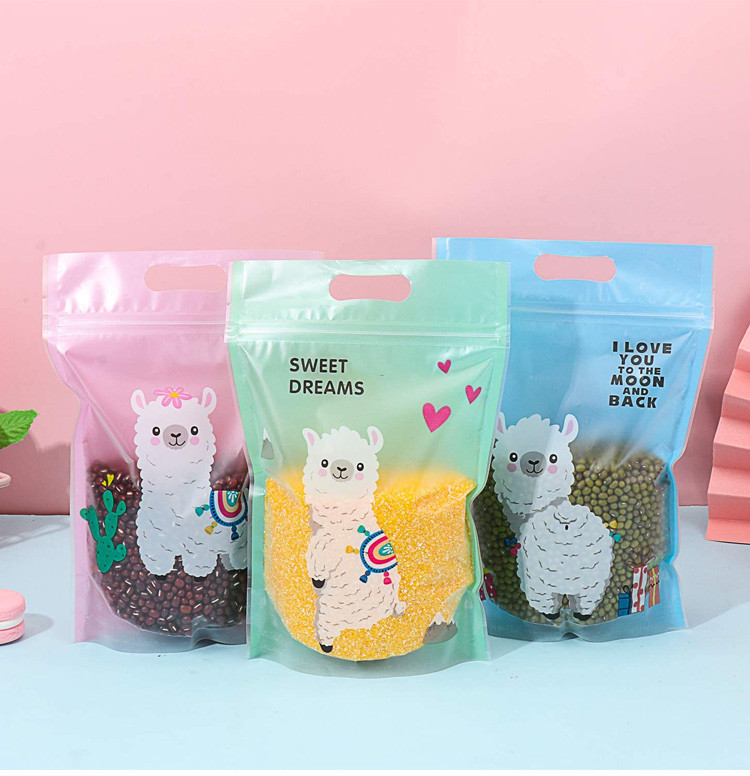 Waterproof PET / PE k Packaging Bag Food Storage