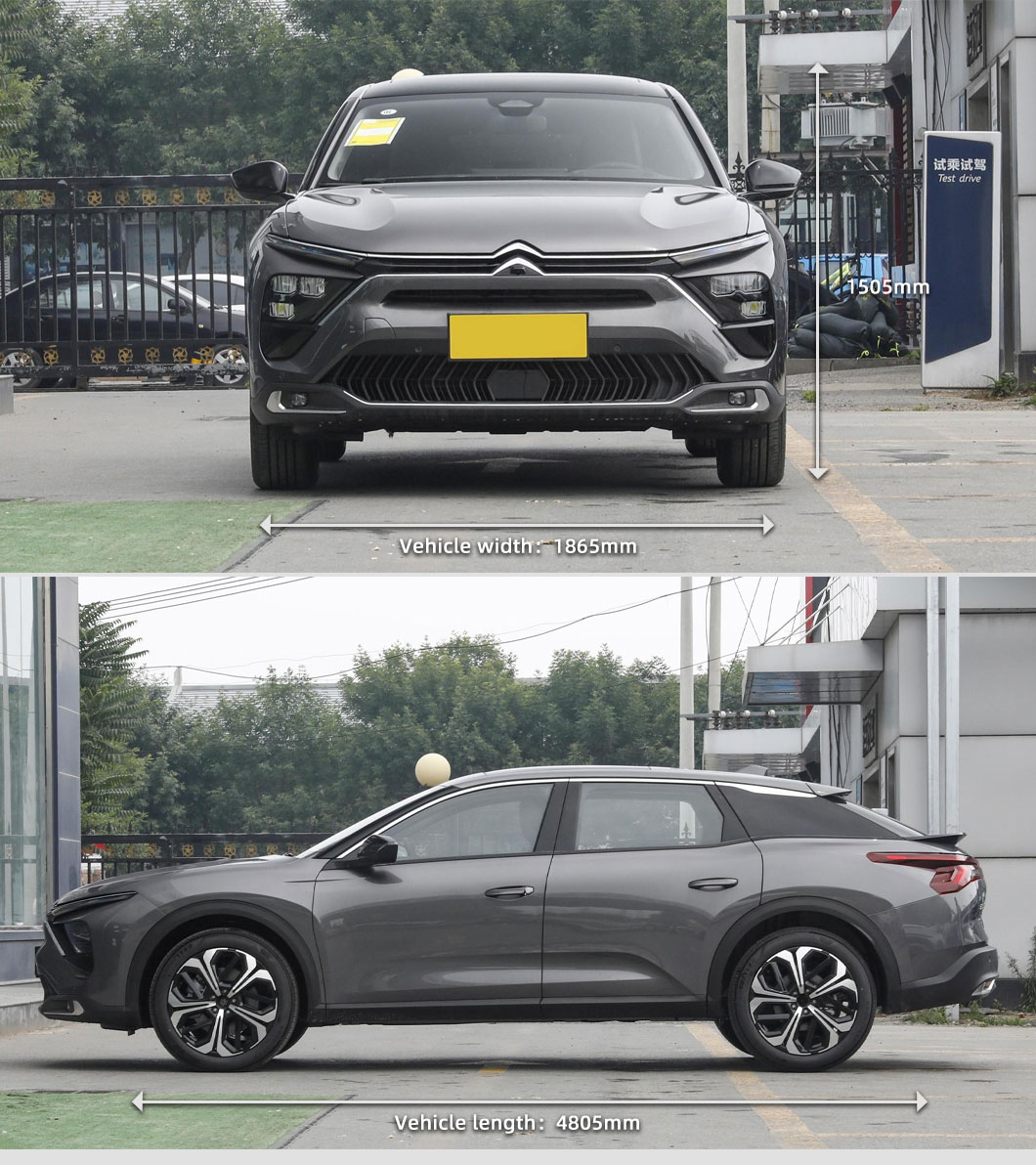 In Stock Factory Direct Sales Dcad Cam LED Camera Electric Leather Turbo Multi-function 20 Citroen ACC Automatic 4 Seater R19 85