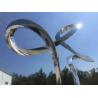 Buy cheap Garden Outdoor Metal Sculpture Metal Abstract Style For Square Decoration from wholesalers