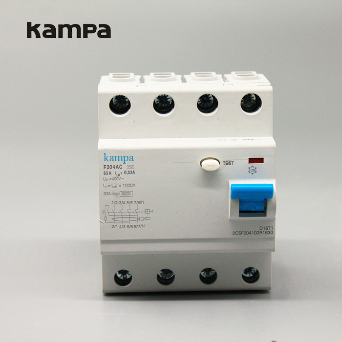 Kampa Hot-sale 4P 80A F204 RCCB