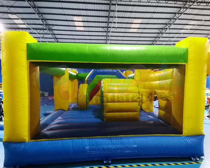 Unicorn Jumping Castle Inflatable Bouncer Slide For Festival Activity