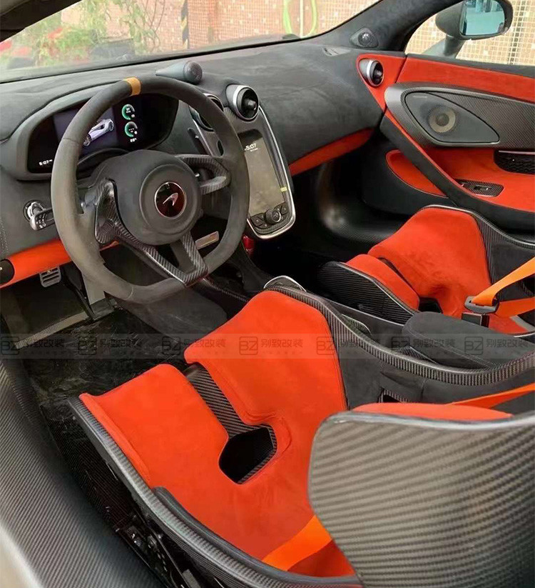 Auto Parts for McLaren GT 540C 570S 600LT 720S 650S 625C MP-12C Carbon Fiber Seats Senna Style Carbon Fiber Seats