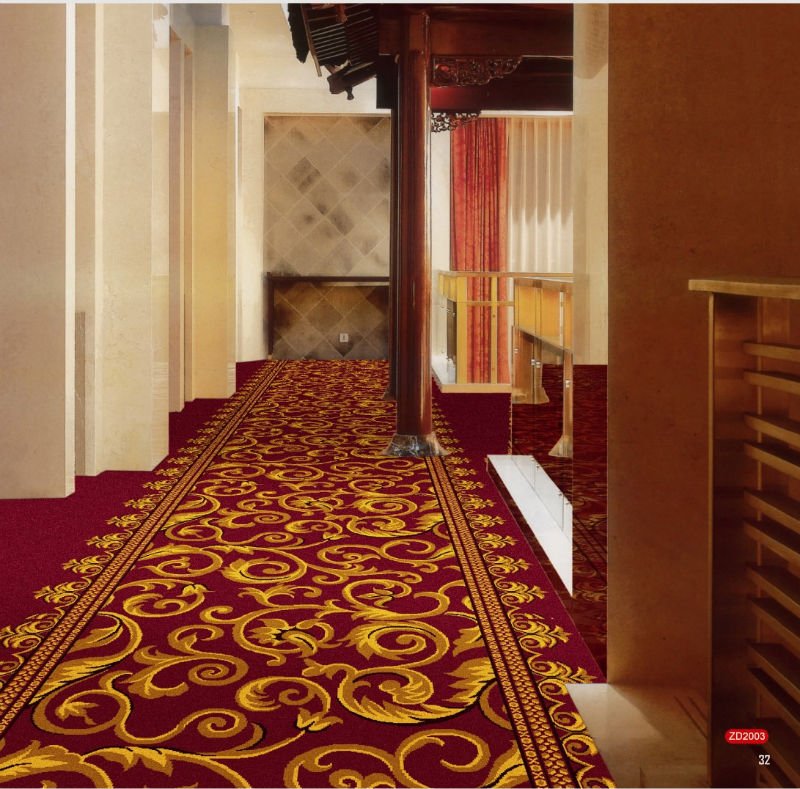 PP Wilton Carpet for Hotel Corridor,Gallery,karaoke,nightclub