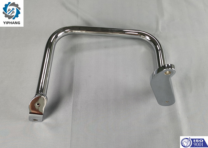 SPCC Custom Sheet Metal Parts 2.5mm 3D Tube Forming Engine Guard For Motorcycle