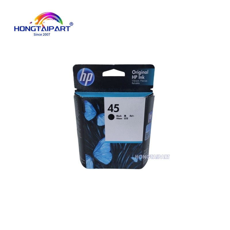 Original Black Ink Cartridge 51645A for HP DeskJet DesignJet OfficeJet All-in-One Printer Color Copier Fax Part HONGTAIPART