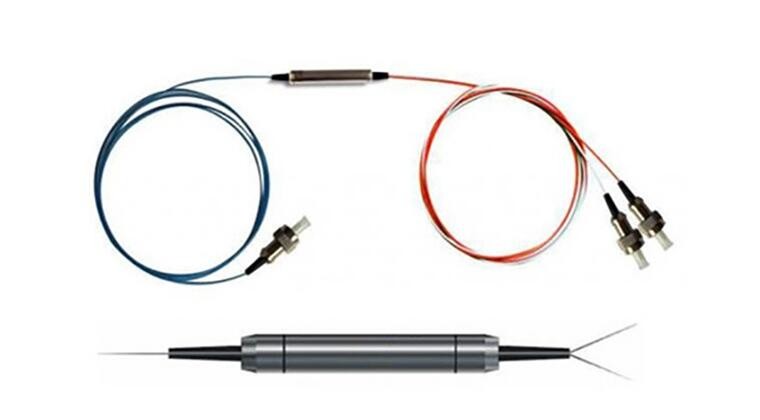1x2 Broadband 1550nm Filter WDM FWDM For Fiber Amplifier