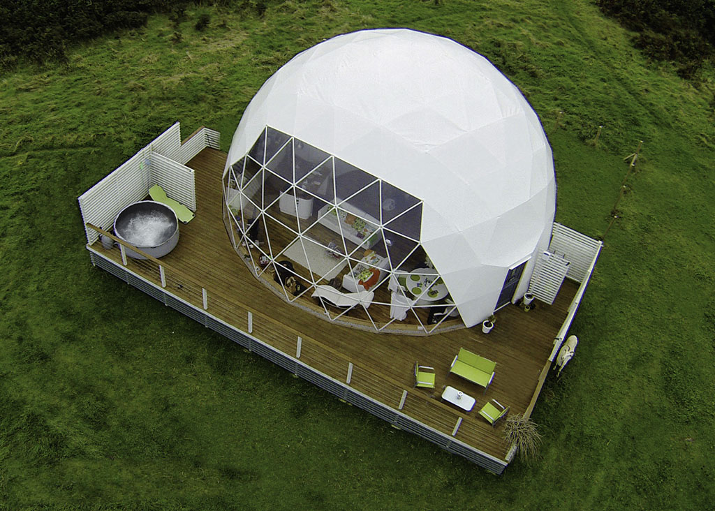 Hotel Inflatable Air Dome Tent Waterproof Camping With Bathroom