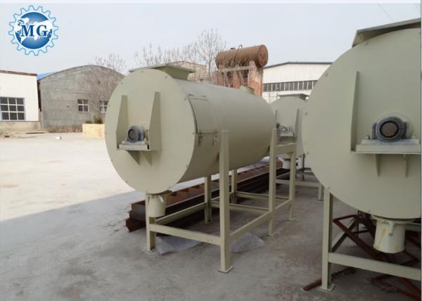 Quality Horizontal Putty Dry Mortar Plant Various Output Carbon Steel Small Spiral Ribbon Mixer for sale