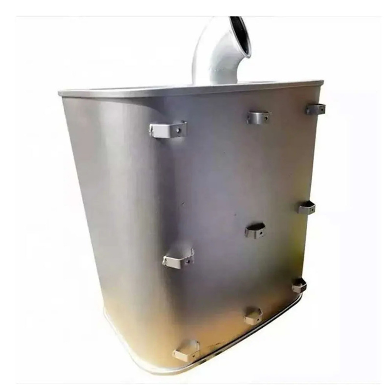 Wholesale Heavy Truck Sinotruk HOWO Engine Exhaust Muffler 371HP Wg9725540060 Muffler Assembly