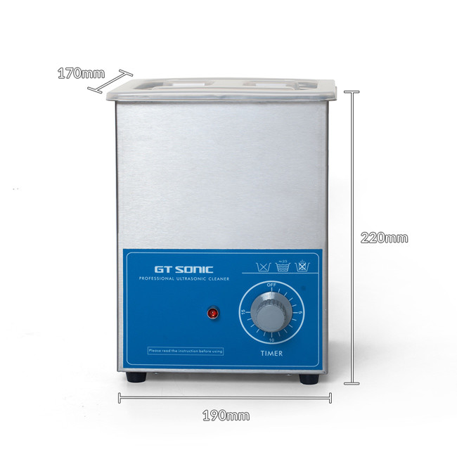 Commercial Manual Ultrasonic Cleaner Stainless Steel Material VGT - 1620T