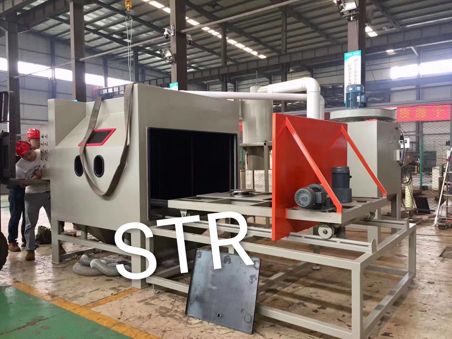 Industrial Sandblasting Machine Automatic Complex Workpieces Clean Model
