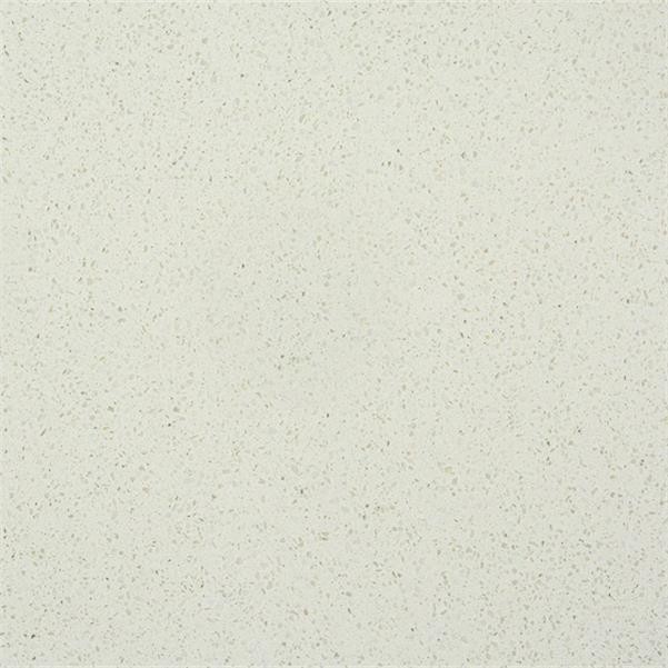 Non Porous 3000*1500MM Wtite Glass Quartz For Bathroom Vanity Top