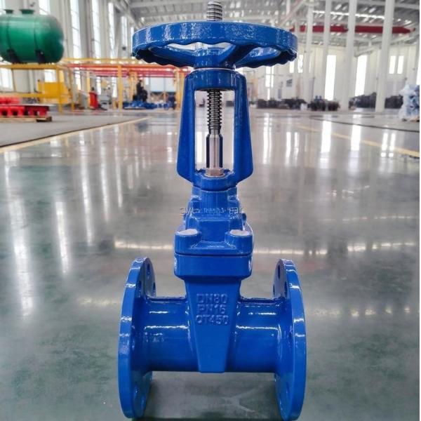 Buy cheap DN300 Rising Resilient Seated Gate Valve GGG50 Ductile Iron Valves product