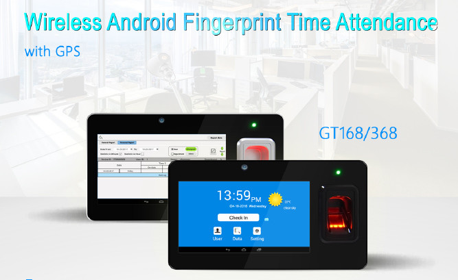 FCC TCP WiFi Android Thumbprint Biometric Attendance Machine