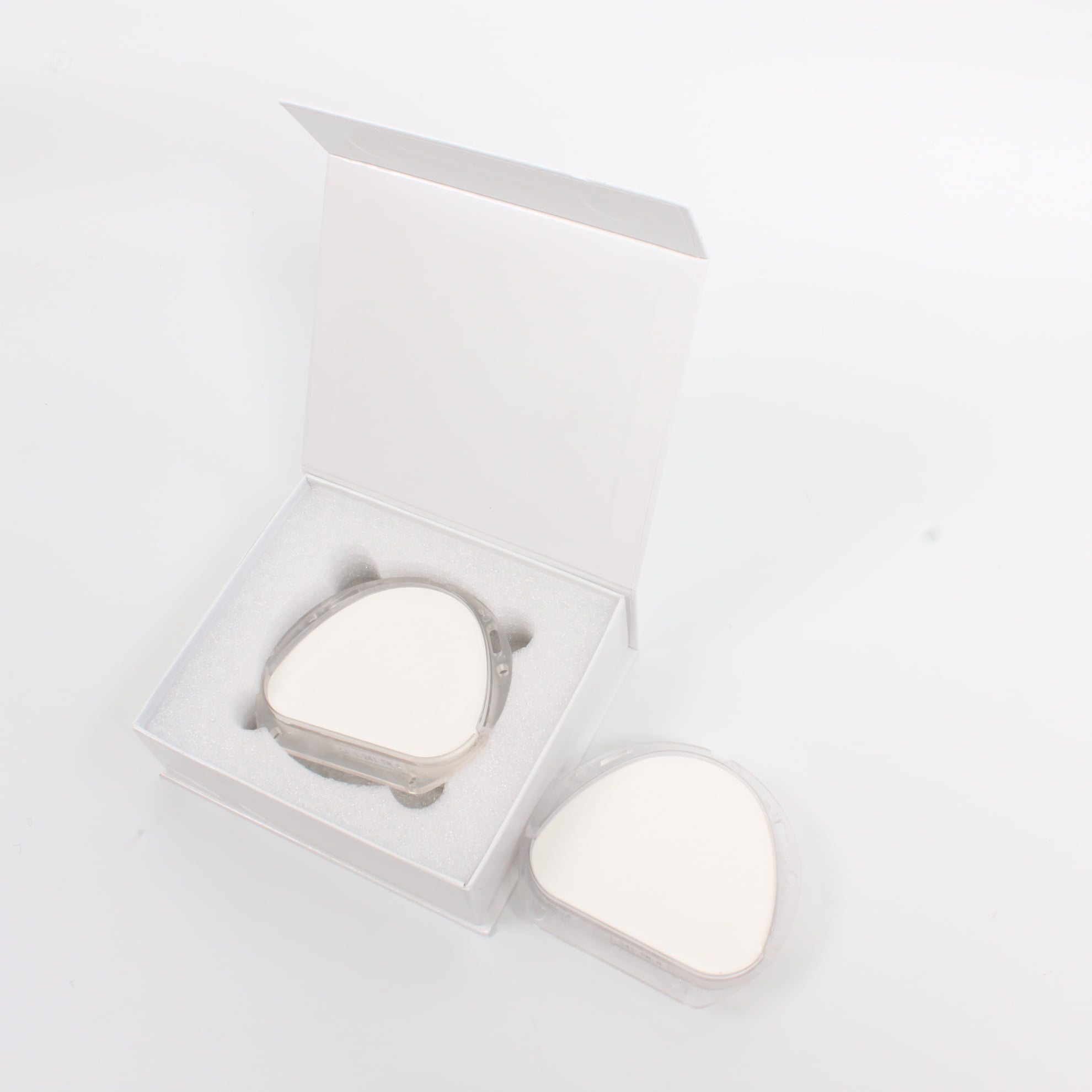 CE Manual Zirconia Blank Zirconia Cad Cam Blocks ST White