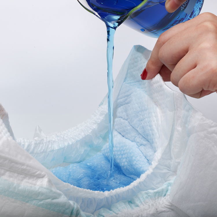 Eco Friendly Disposable Baby Diapers / Nappies Brand Customization Stretchable