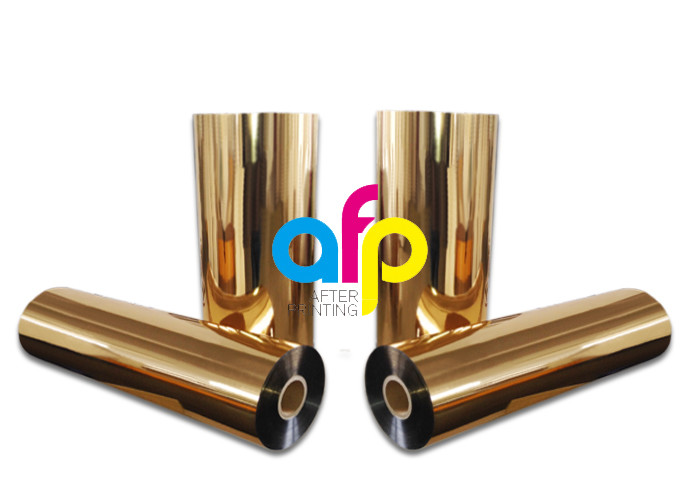 BOPP Thermal Metalized Film Various Color 52 Dynes Double Corona Treatment