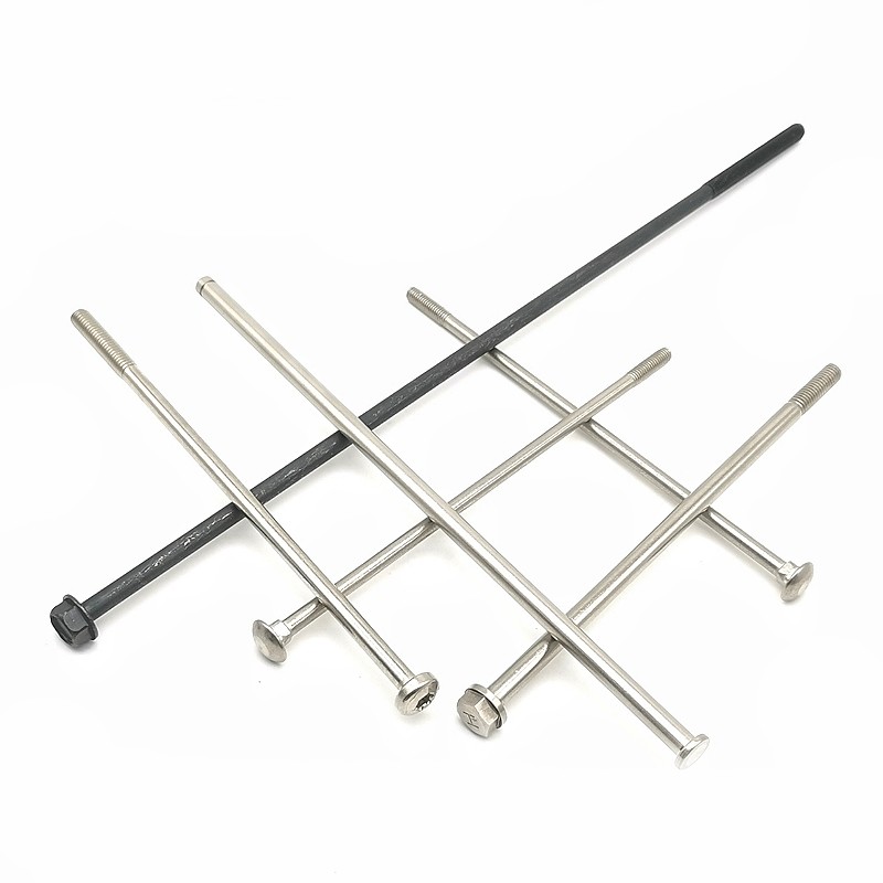 Half-Tooth Bolt Motor Extended Screw External Hexagon Flange Long Bolt Ultra-Long Machine Screw