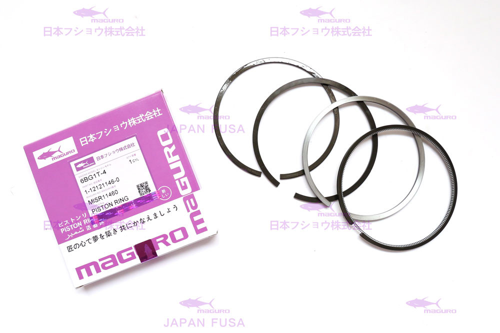 ISUZU ZX200-3G Engine Piston Rings Dia 105mm OEM 1-12121146-0
