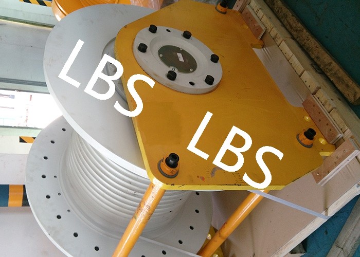 Single Drum Marine Hydraulic Winch , Windlass Mooring Winch BV ISO Standard